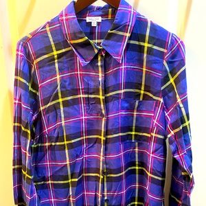 Splendid plaid shirt size M